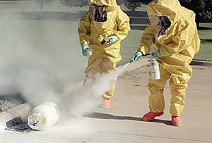 chemical warfare decontamination