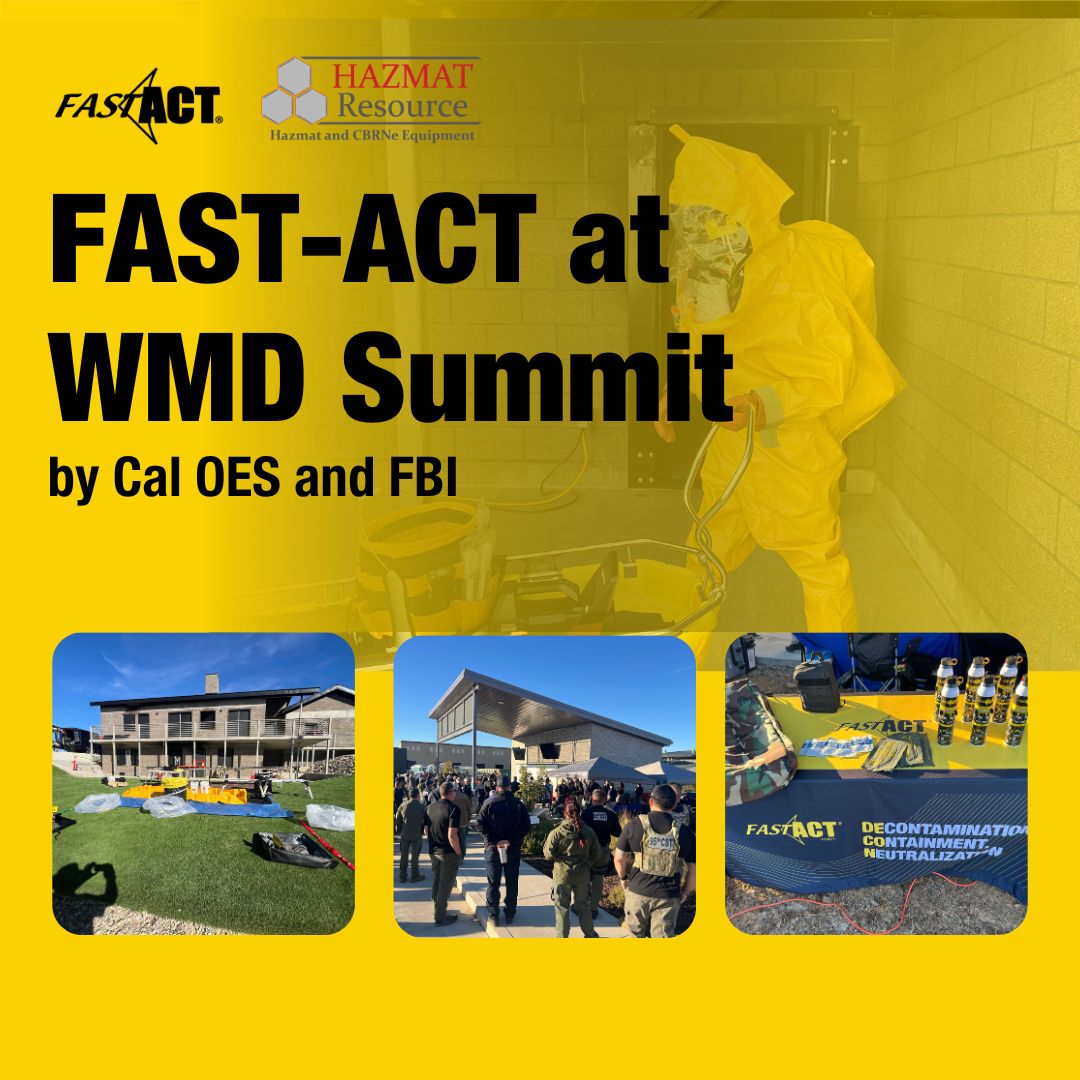 FAST-ACT at WMD Summit Highlighting SPEEDS Kit and 400g Pressurized Cylinder