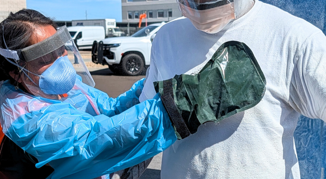 DRY RISK REDUCTION FOR PPE, EQUIPMENT, & SENSITIVE SURFACES