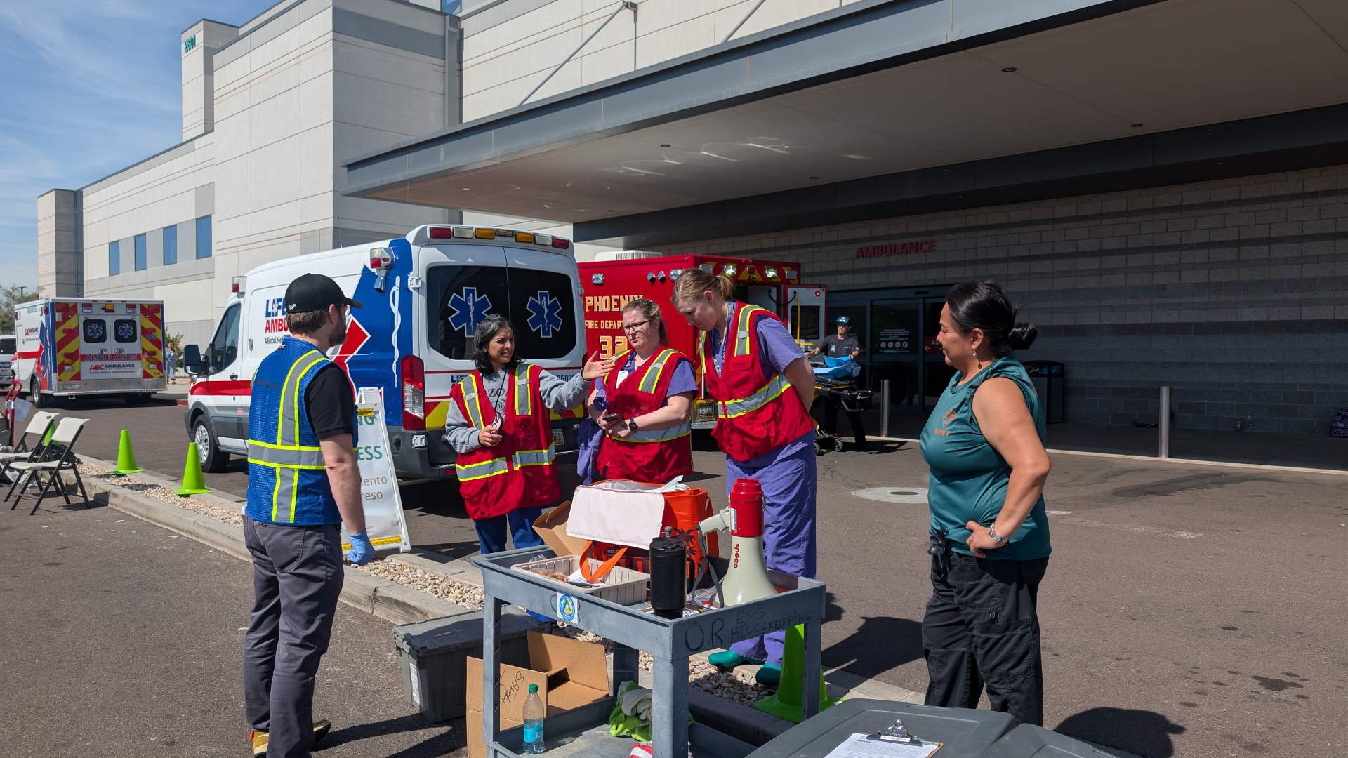 Unknown Chemical Exposure in Hospitals: Preparedness for Self-Presenting Patients